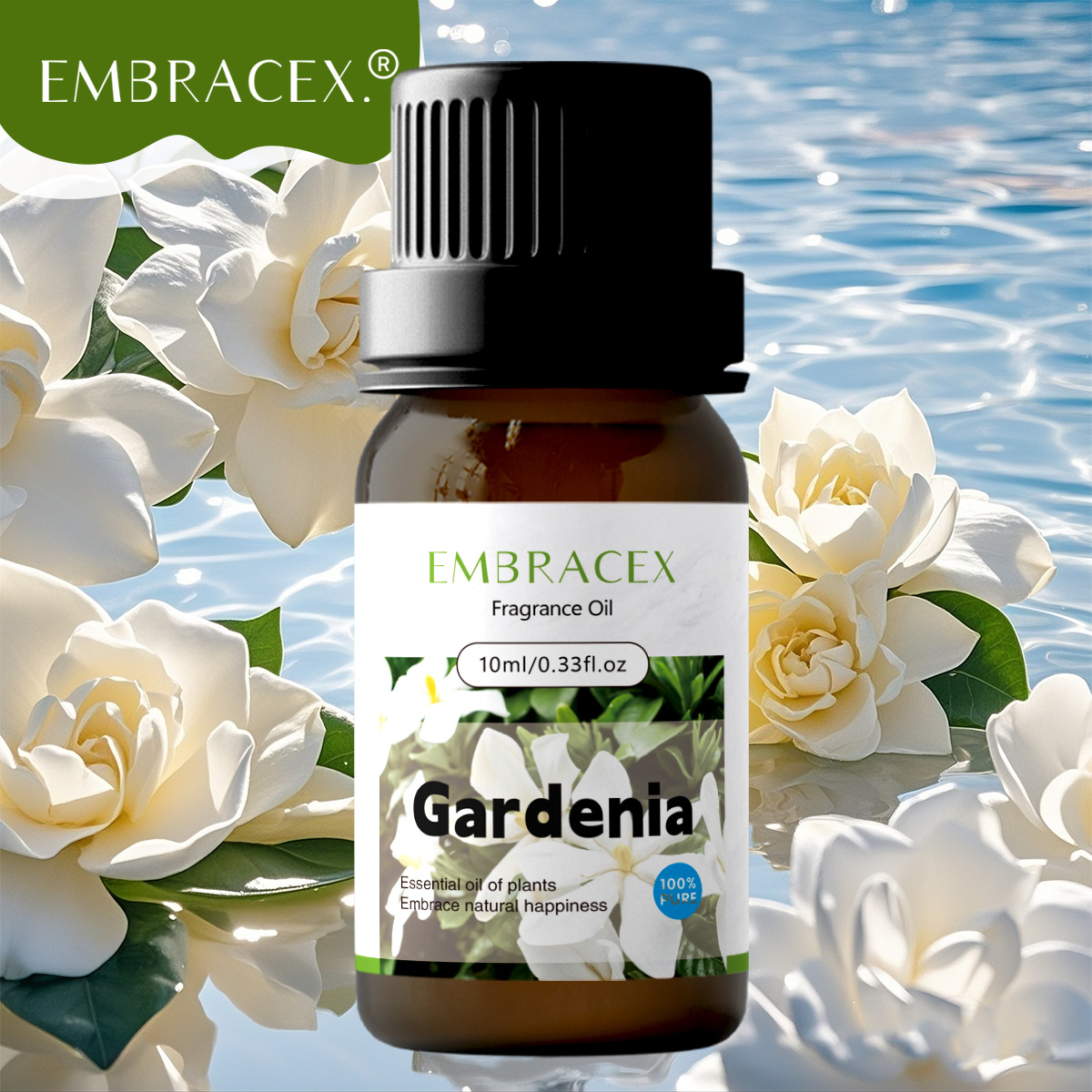Soap Making Ingredients - Óleos de Fragrância de Gardênia 10ml,