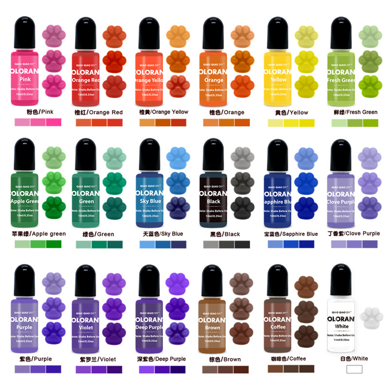 Soap Making Ingredients - 20 cores vela tintas cera velas
