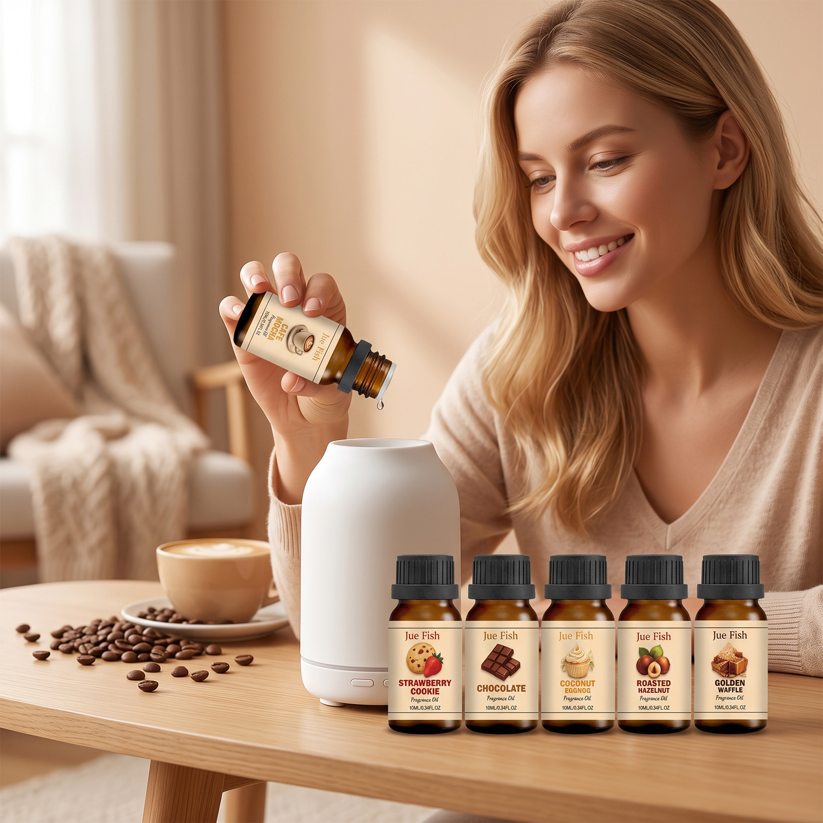 Soap Making Ingredients - Conjunto de 6 óleos aromáticos perfumados