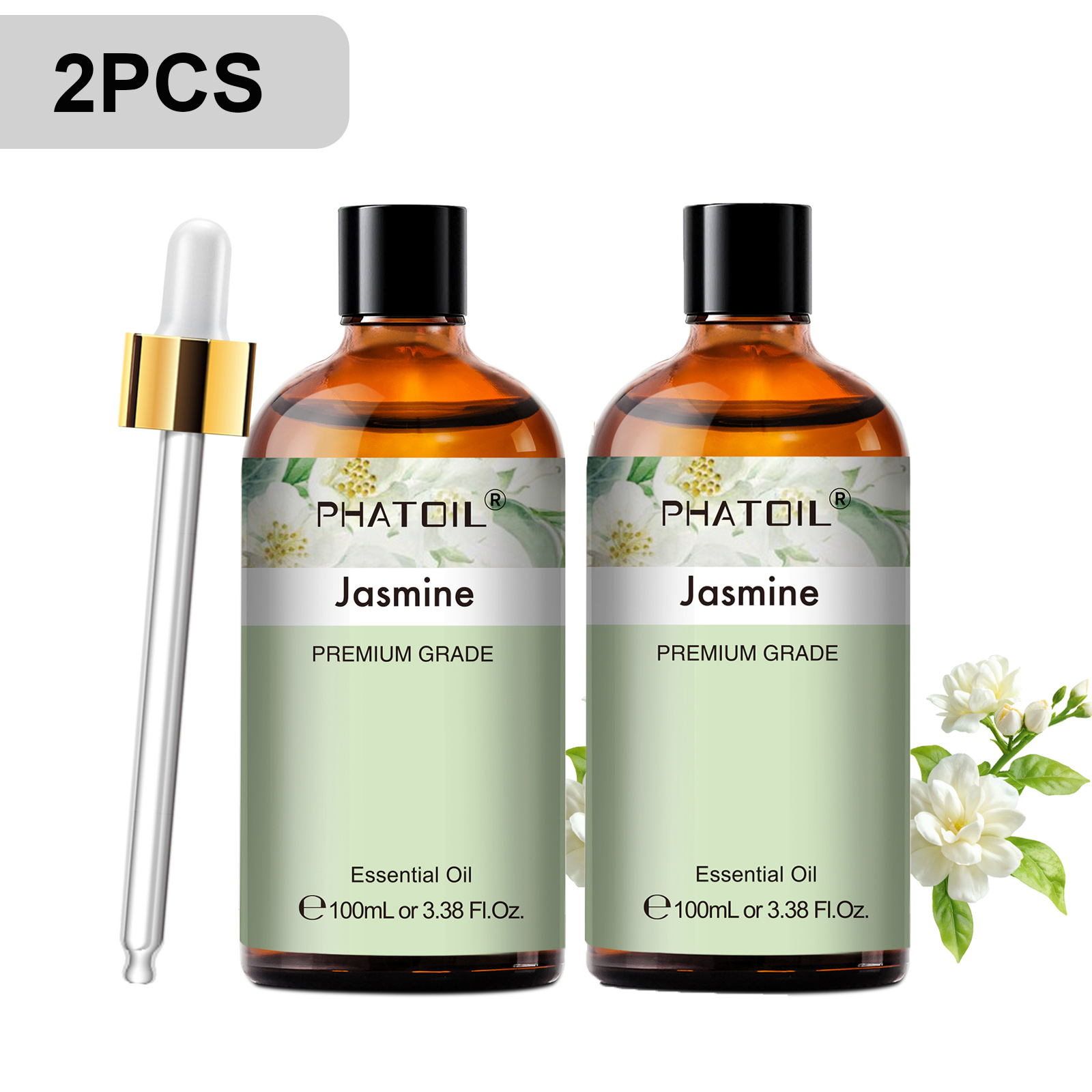 PHATOIL 2PCS Óleos Essenciais  - Soap Making Ingredients avaliação e preço