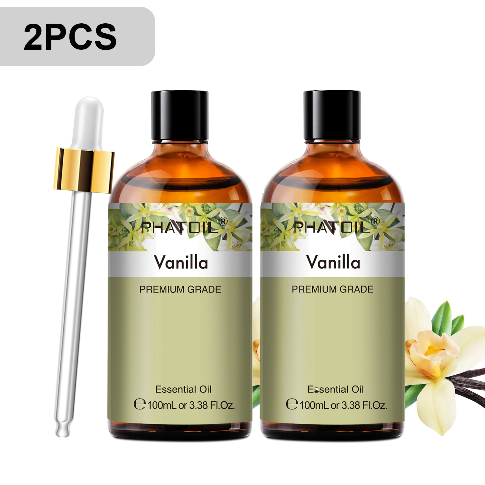 PHATOIL 2PCS Óleos Essenciais  - Soap Making Ingredients avaliação e preço