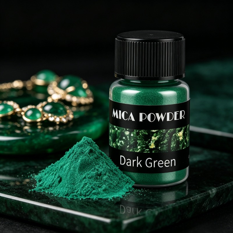 Pó de Mica Verde Escuro para F - Soap Making Ingredients avaliação e preço