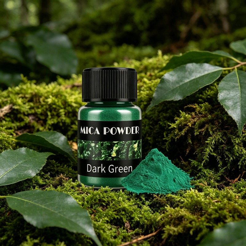 Pó de Mica Verde Escuro para F - Soap Making Ingredients avaliação e preço